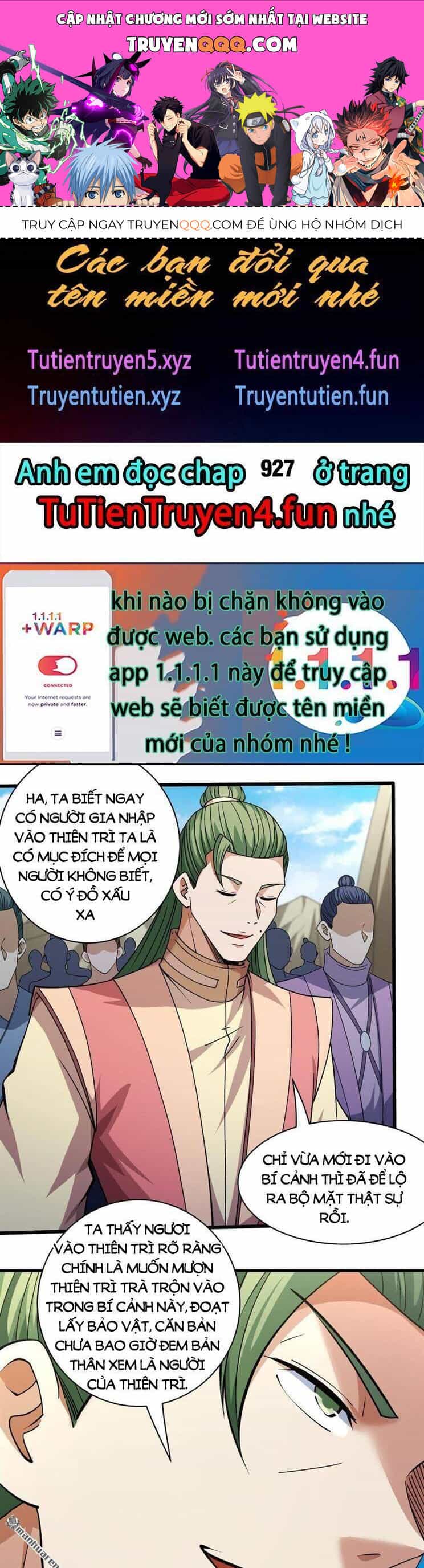 Tuyệt Thế Võ Thần - Chương 926 - ảnh 1