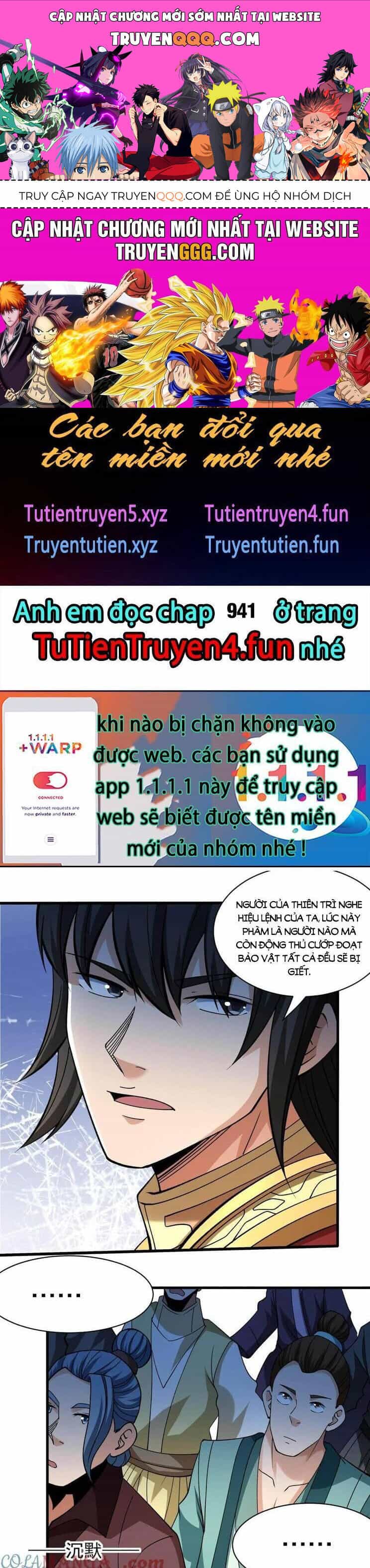 Tuyệt Thế Võ Thần - Chương 940 - ảnh 1