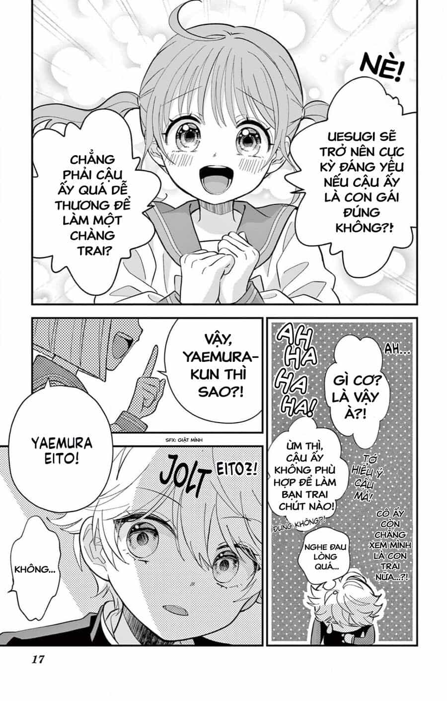 Uesugi-Kun Wa Onnanoko Wo Yametai - Chương 1 - ảnh 17
