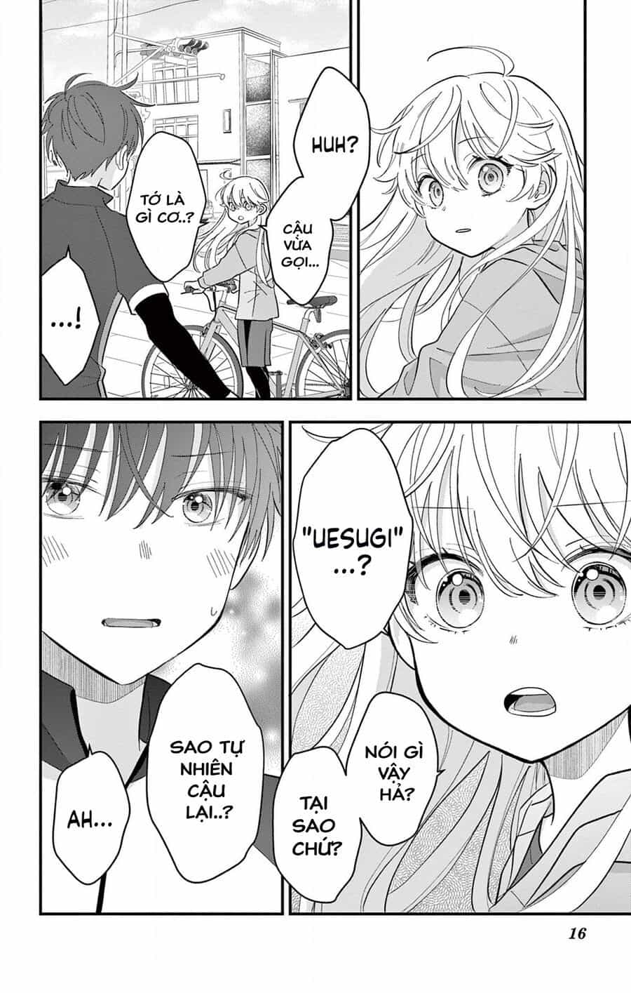 Uesugi-Kun Wa Onnanoko Wo Yametai - Chương 7 - ảnh 16