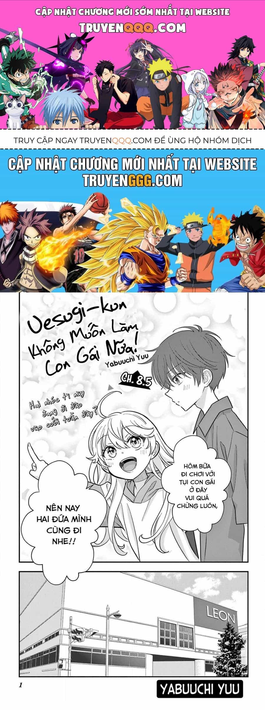 Uesugi-Kun Wa Onnanoko Wo Yametai - Chương 8.5 - ảnh 1