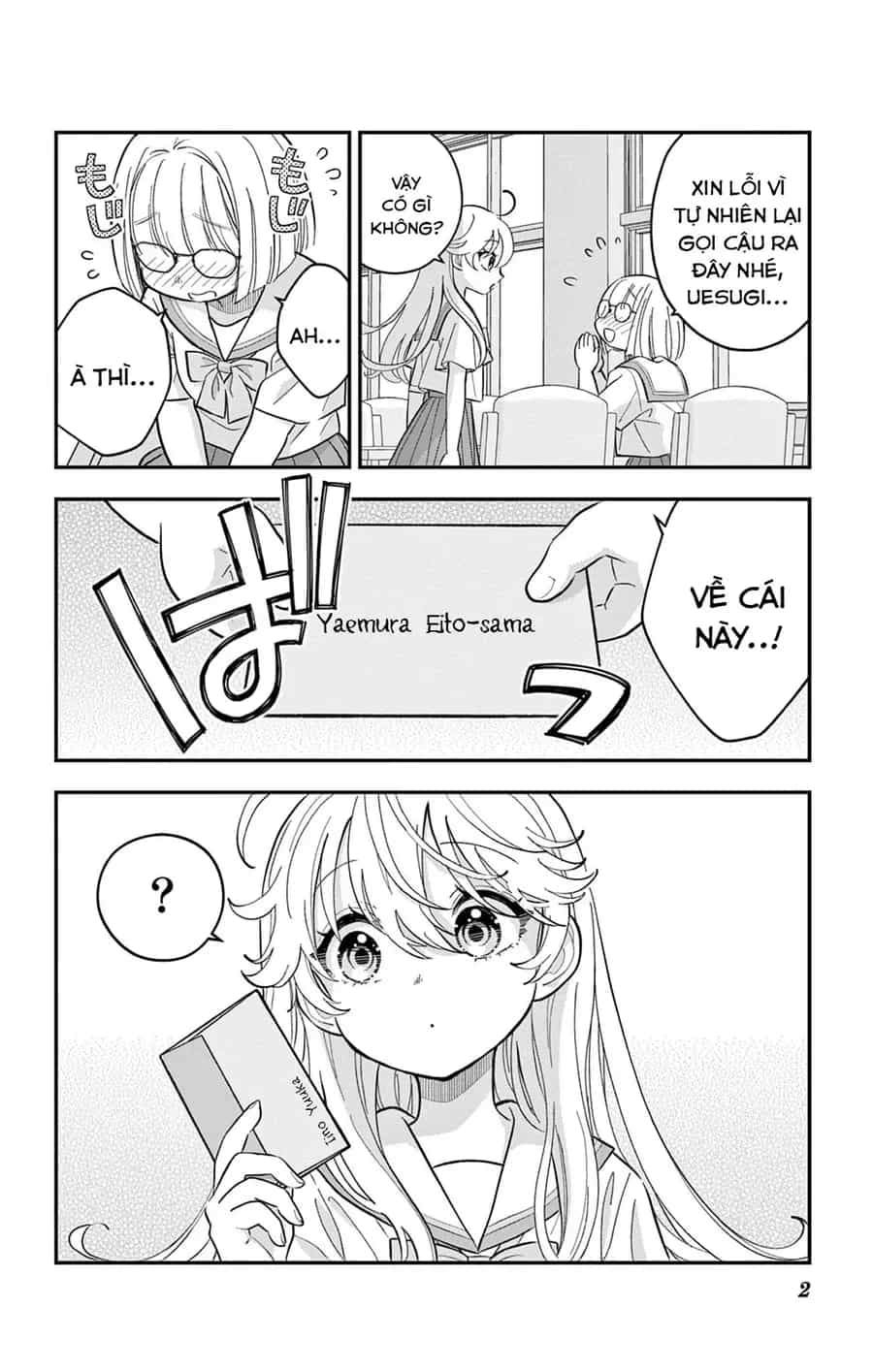 Uesugi-Kun Wa Onnanoko Wo Yametai - Chương 17 - ảnh 2