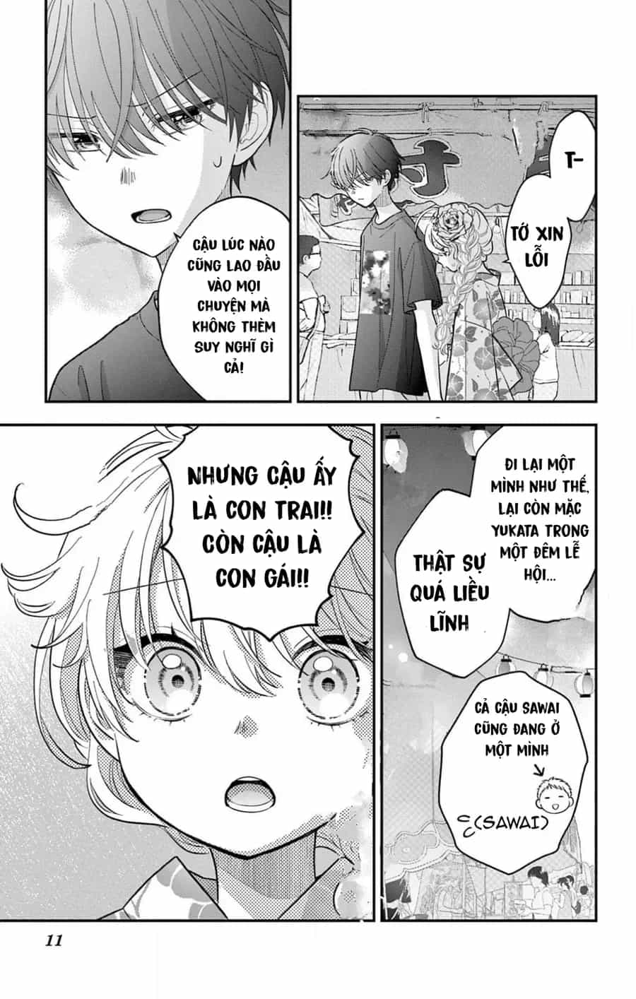 Uesugi-Kun Wa Onnanoko Wo Yametai - Chương 20 - ảnh 11