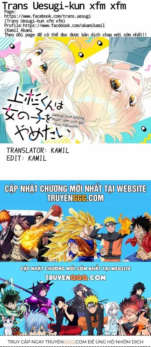 Uesugi-Kun Wa Onnanoko Wo Yametai - Chương 6.4 - ảnh 2