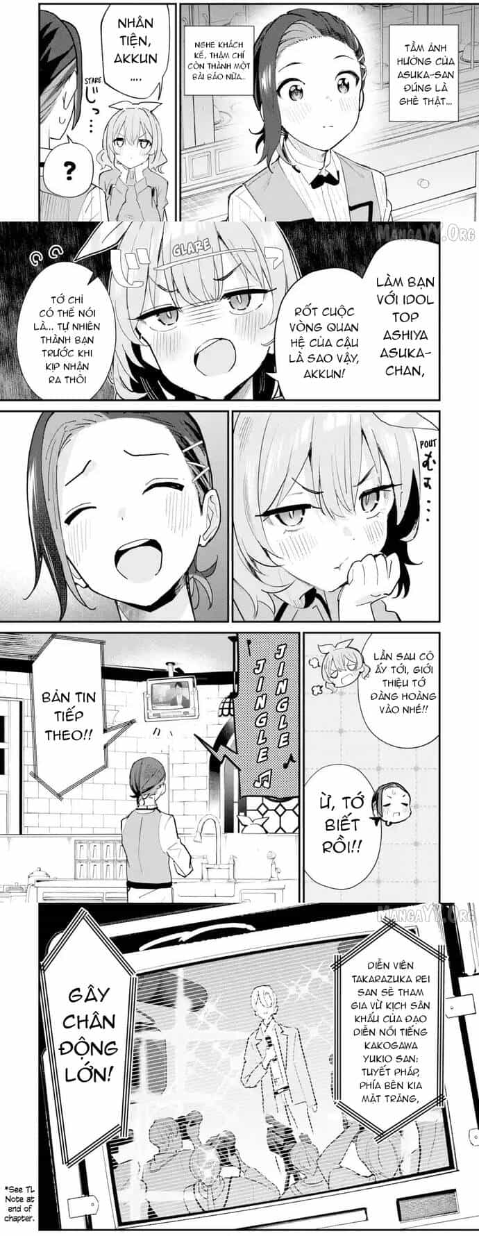 Urakata De Support Shiteta Geinou Ikka Wo Tsuihousareta Boku Wa, Futsuu No Seishun Wo Ouka Shitai - Chương 17 - ảnh 4