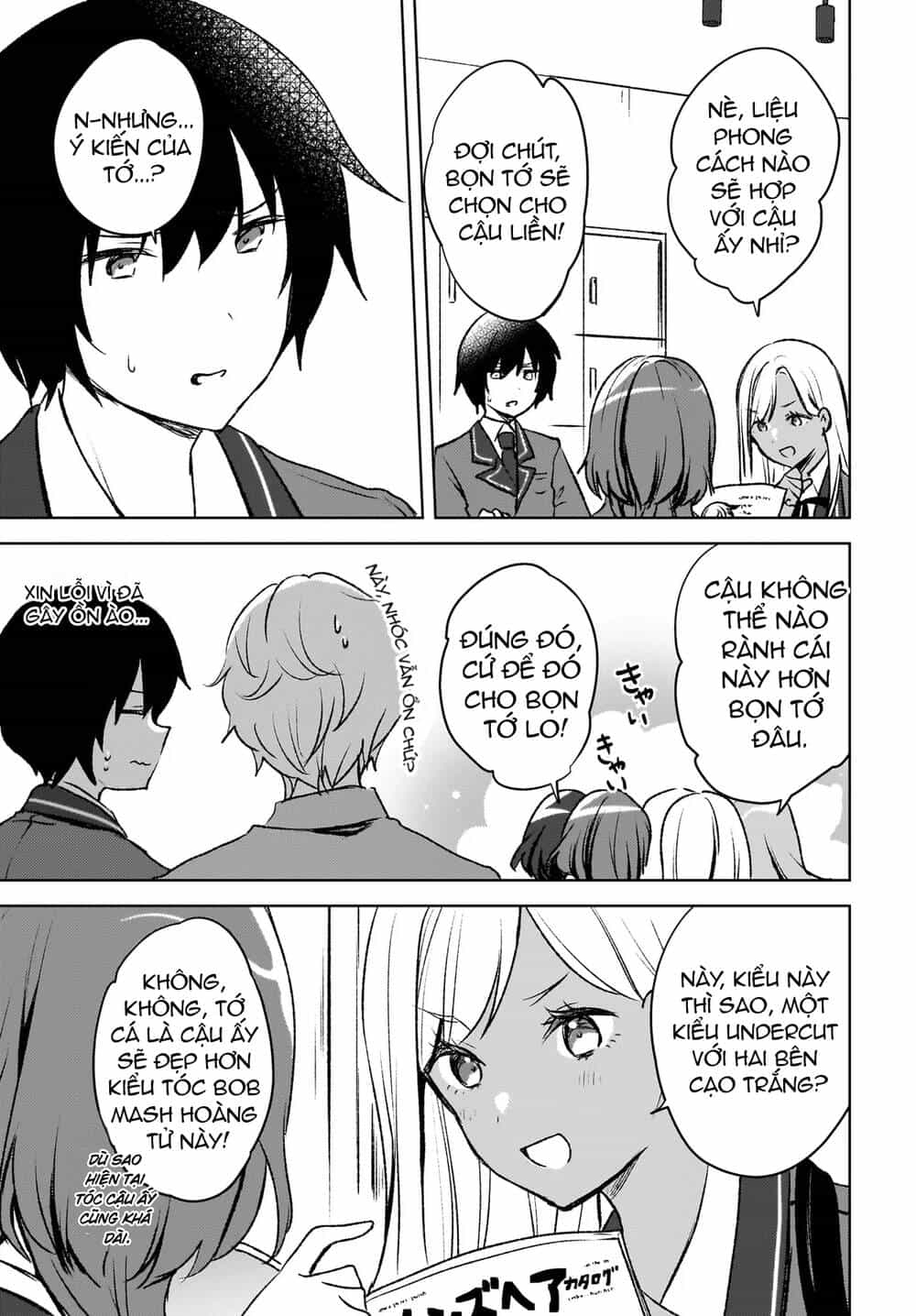 Ushiro No Seki No Gyaru Ni Sukarete Shimatta - Chương 8 - ảnh 16