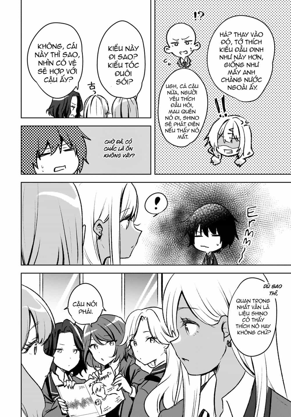 Ushiro No Seki No Gyaru Ni Sukarete Shimatta - Chương 8 - ảnh 17