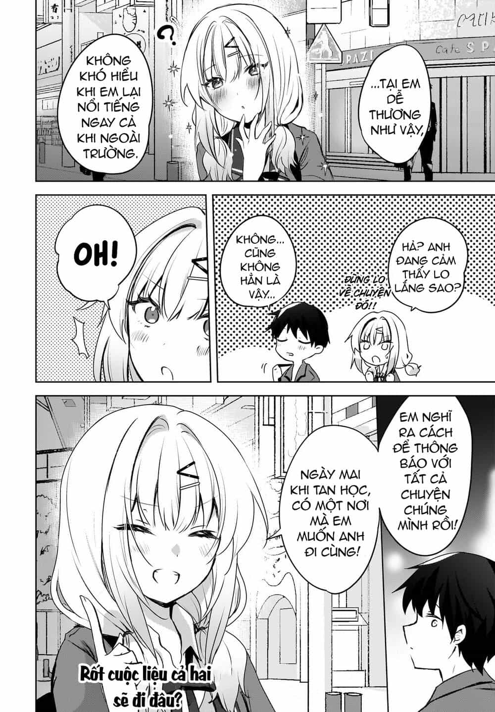 Ushiro No Seki No Gyaru Ni Sukarete Shimatta - Chương 9 - ảnh 25
