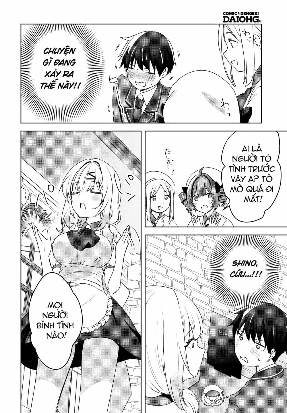 Ushiro No Seki No Gyaru Ni Sukarete Shimatta - Chương 10 - ảnh 17