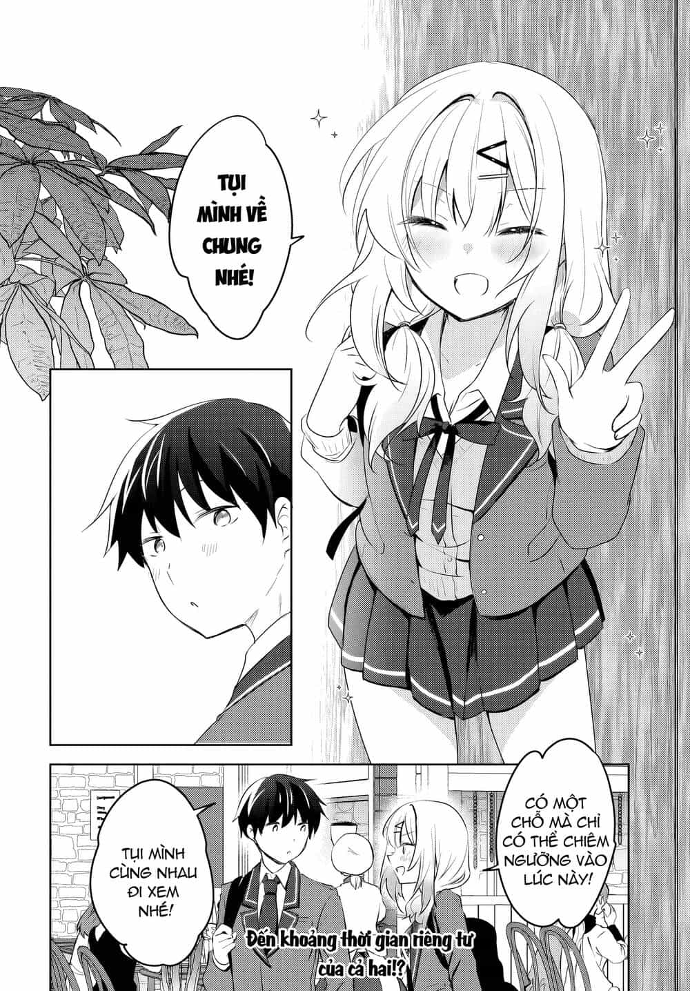 Ushiro No Seki No Gyaru Ni Sukarete Shimatta - Chương 10 - ảnh 21