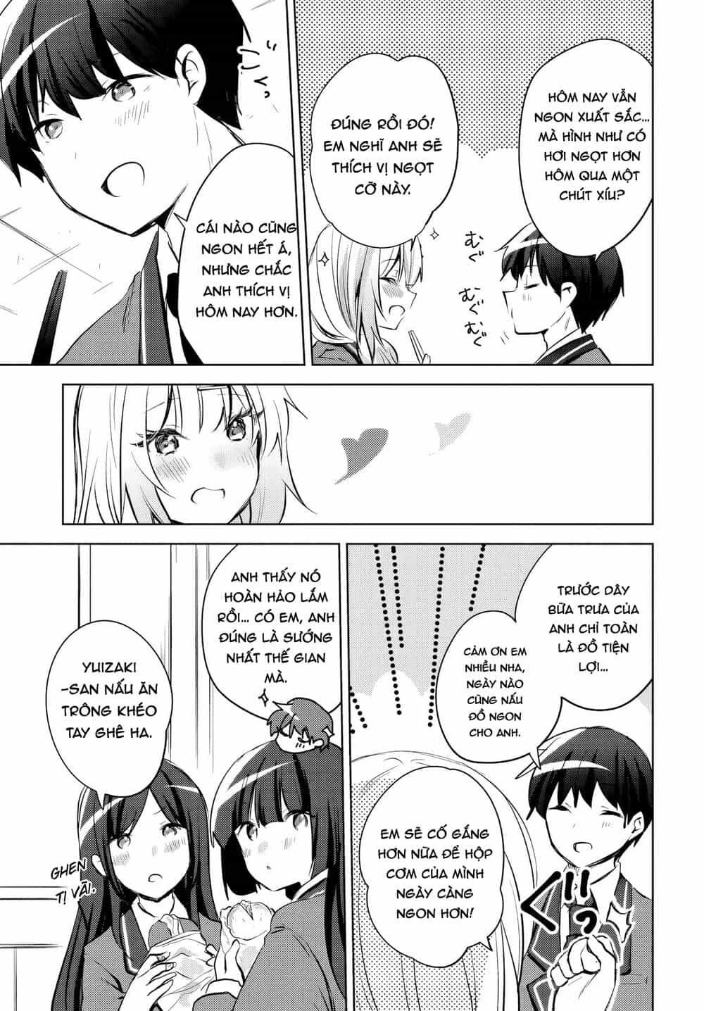 Ushiro No Seki No Gyaru Ni Sukarete Shimatta - Chương 13 - ảnh 4