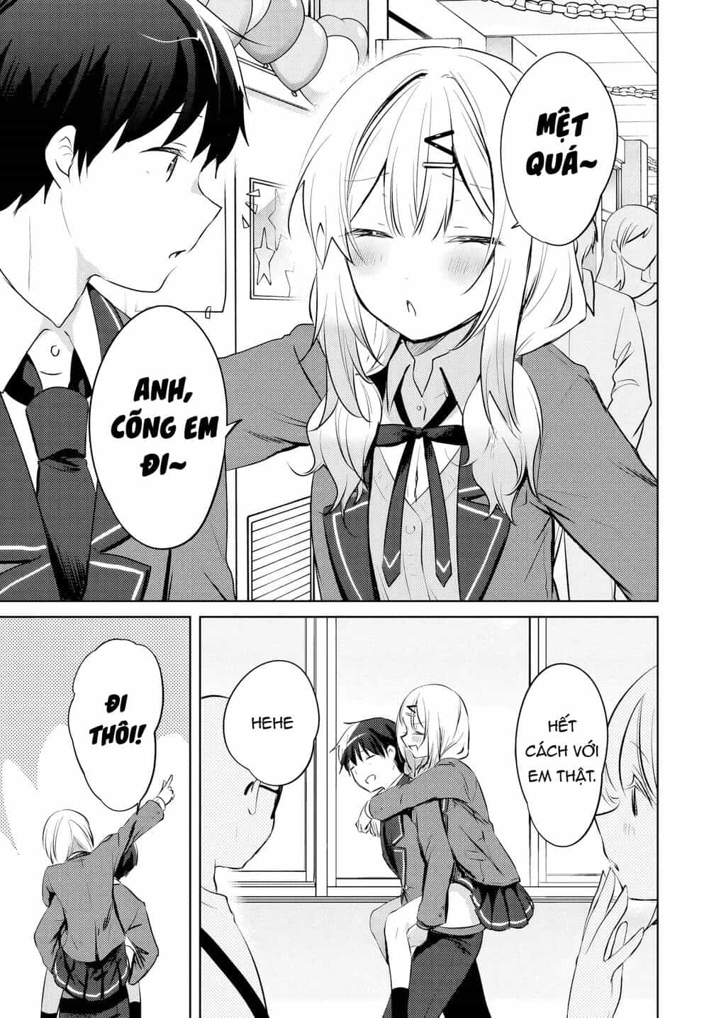 Ushiro No Seki No Gyaru Ni Sukarete Shimatta - Chương 17 - ảnh 16