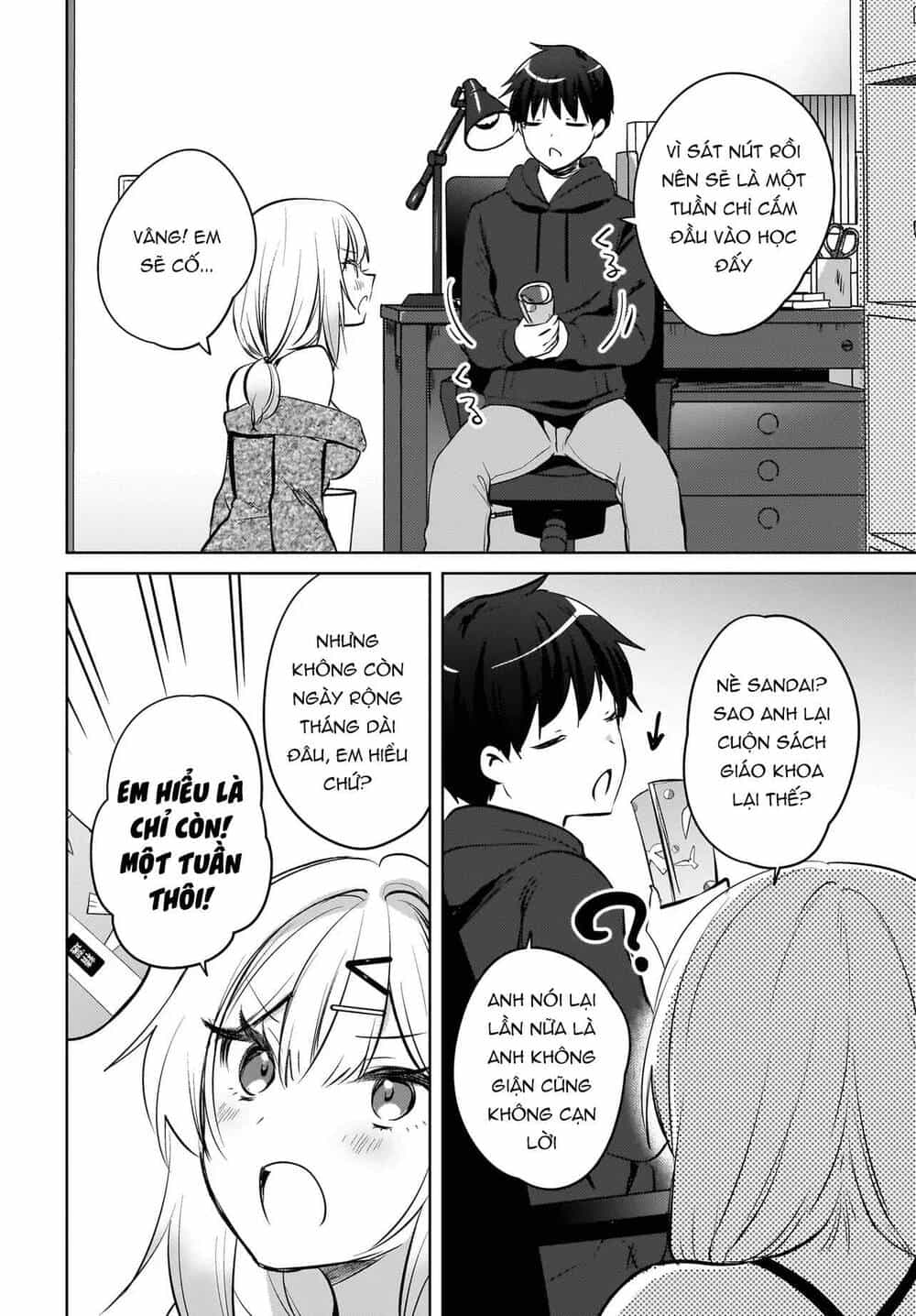 Ushiro No Seki No Gyaru Ni Sukarete Shimatta - Chương 19 - ảnh 23