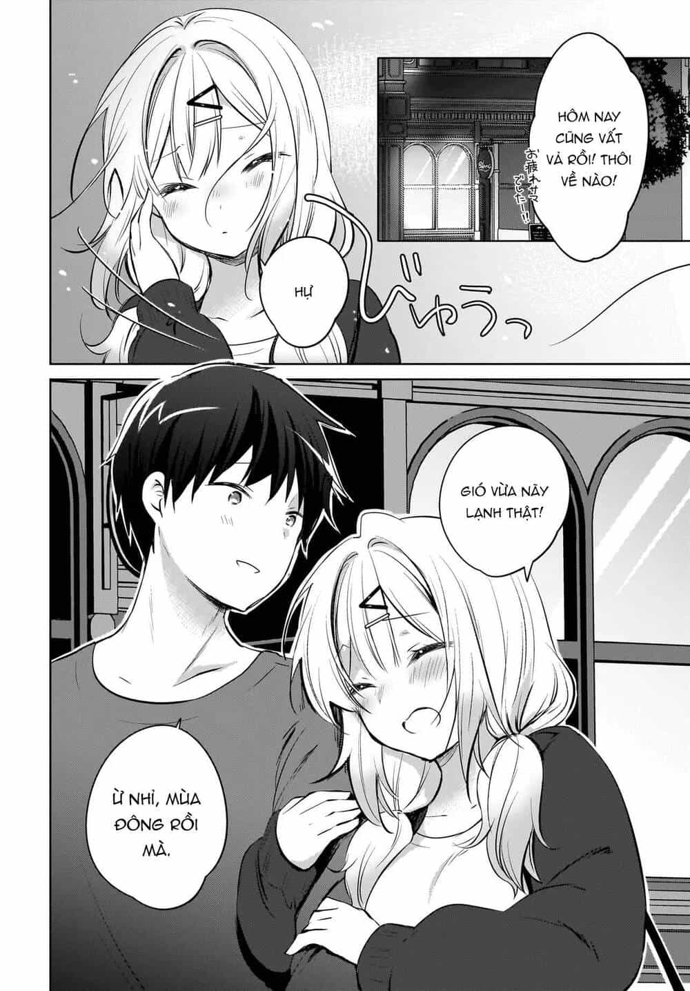 Ushiro No Seki No Gyaru Ni Sukarete Shimatta - Chương 19 - ảnh 9