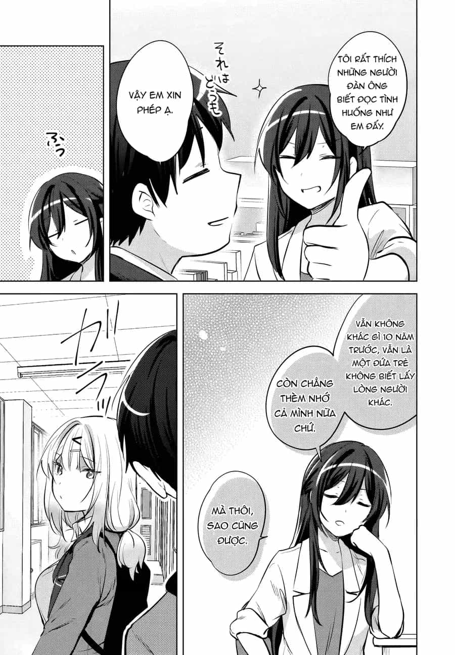 Ushiro No Seki No Gyaru Ni Sukarete Shimatta - Chương 22 - ảnh 21