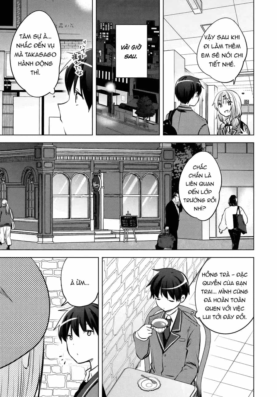 Ushiro No Seki No Gyaru Ni Sukarete Shimatta - Chương 22 - ảnh 23