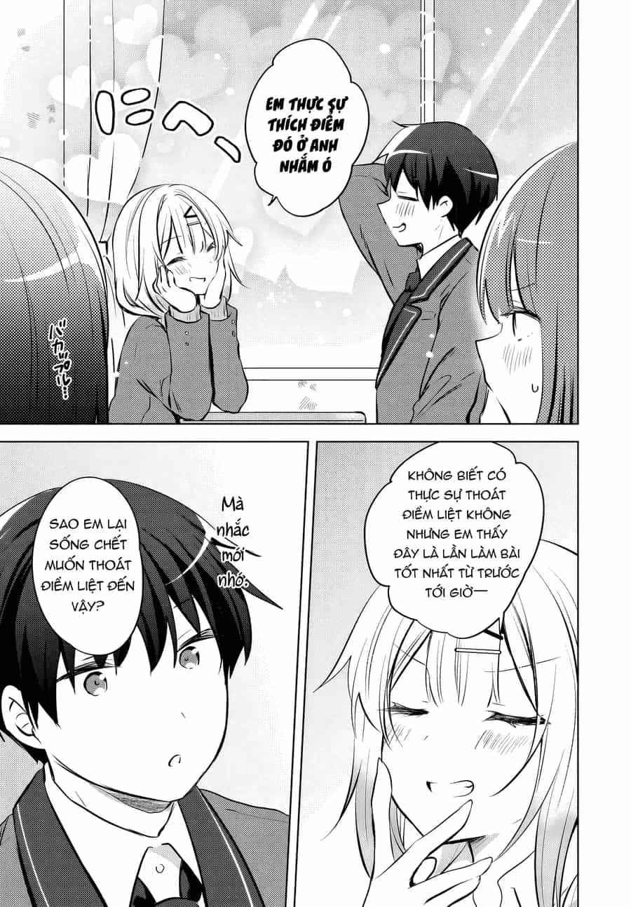 Ushiro No Seki No Gyaru Ni Sukarete Shimatta - Chương 22 - ảnh 9