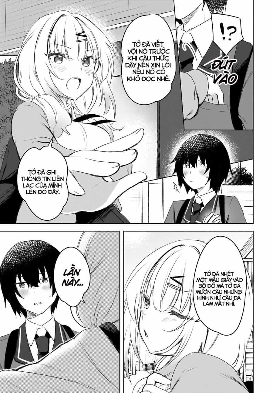 Ushiro No Seki No Gyaru Ni Sukarete Shimatta - Chương 3 - ảnh 20