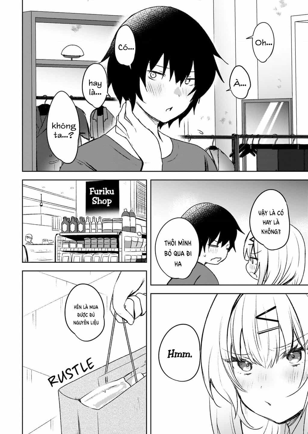 Ushiro No Seki No Gyaru Ni Sukarete Shimatta - Chương 6.1 - ảnh 7