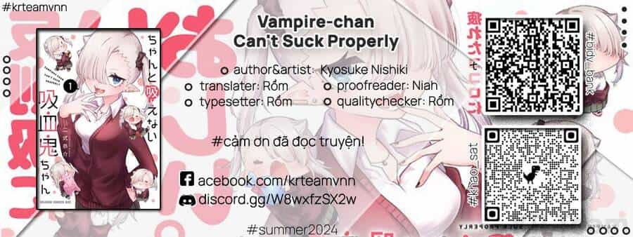 Vampire-Chan Can't Suck Properly - Chương 38 - ảnh 1