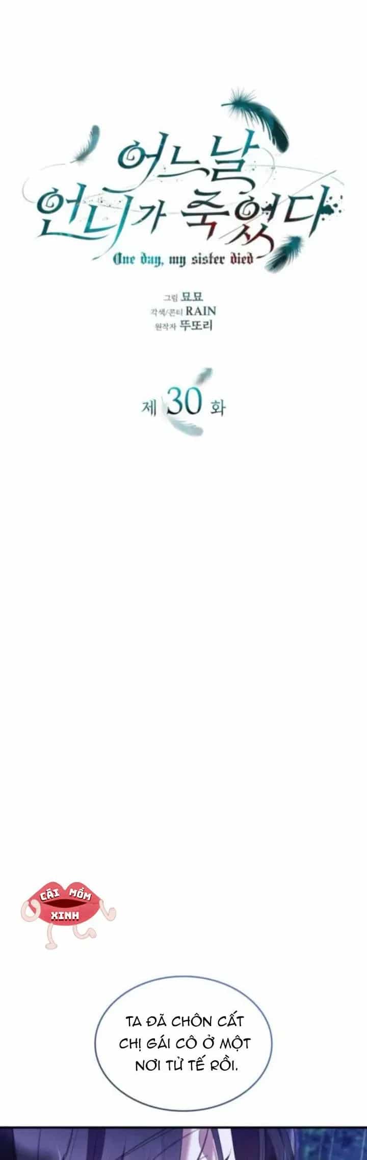 Vào Ngày Mà Chị Gái Tôi Qua Đời - Chương 30 - ảnh 3