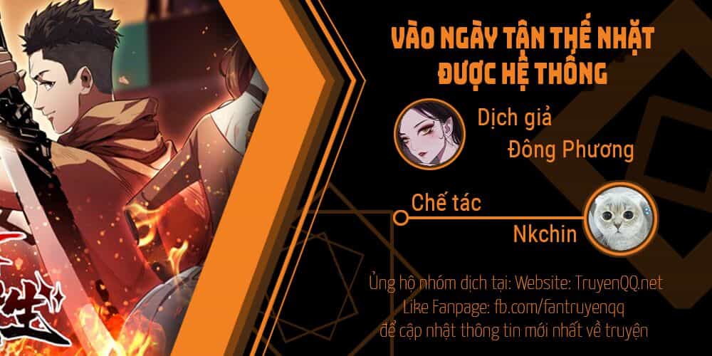 Vào Ngày Tận Thế Nhặt Được Hệ Thống - Chương 0 - ảnh 1