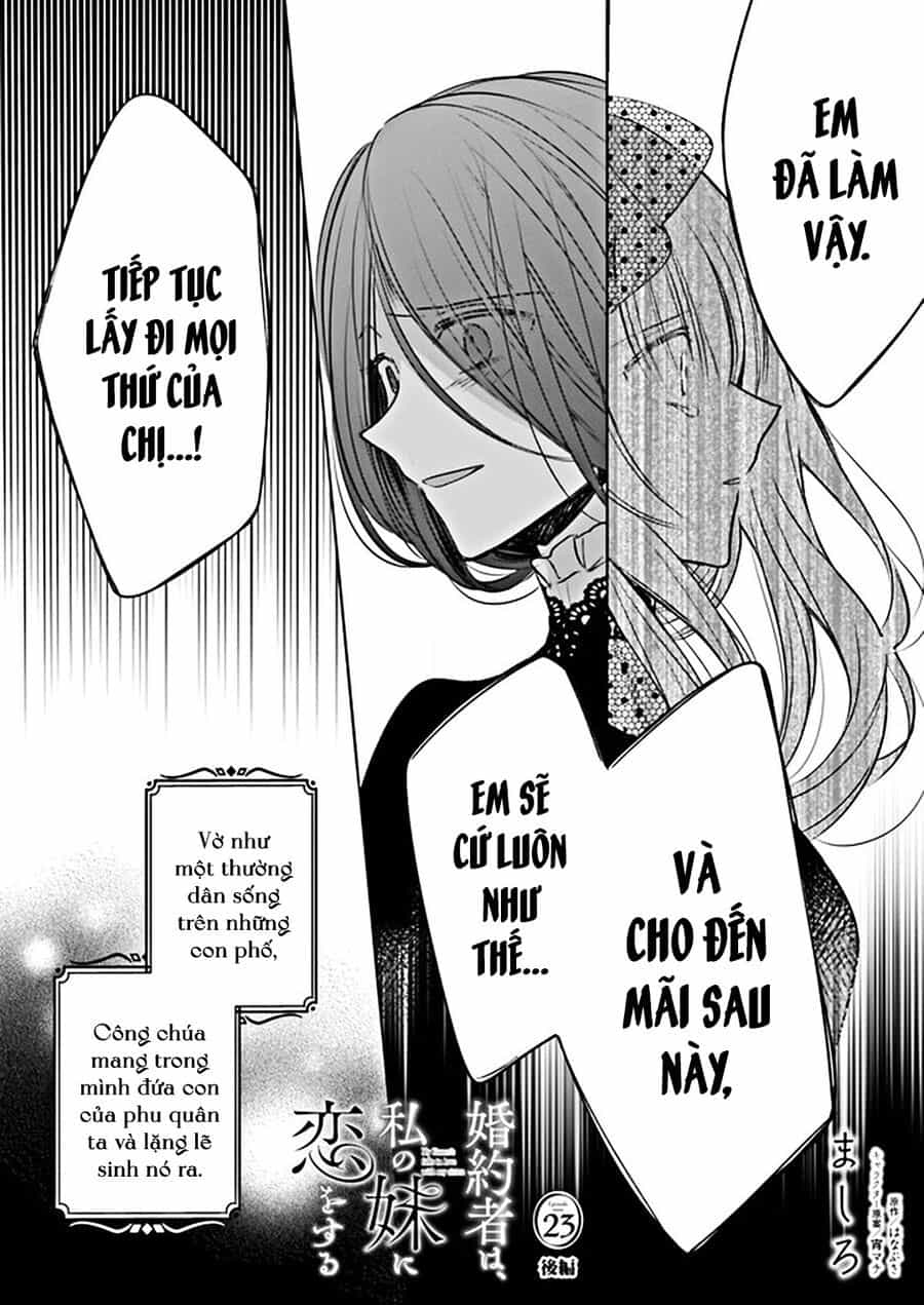 Vị Hôn Phu Của Tôi Đã Rơi Vào Lưới Tình Với Em Gái - Chương 23 - ảnh 16
