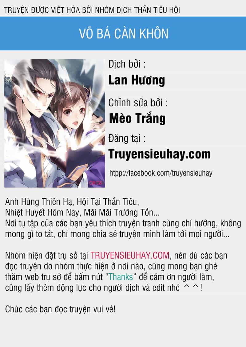Võ Bá Càn Khôn - Chương 2 - ảnh 1