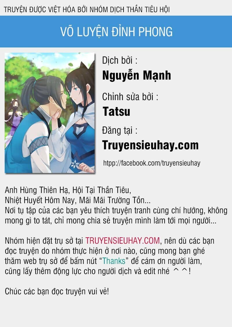 Võ Luyện Đỉnh Phong - Chương 394 - ảnh 1