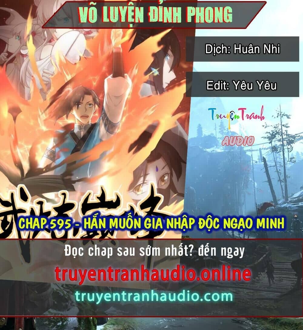 Võ Luyện Đỉnh Phong - Chương 595 - ảnh 1