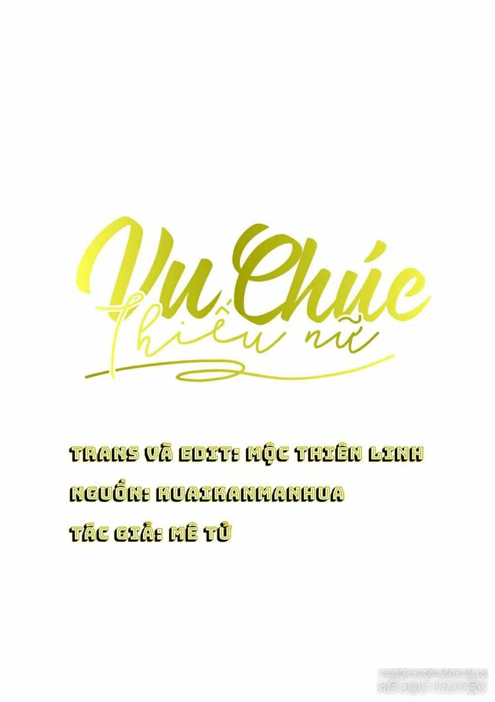 Vu Chúc Thiếu Nữ - Chương 16.1 - ảnh 1