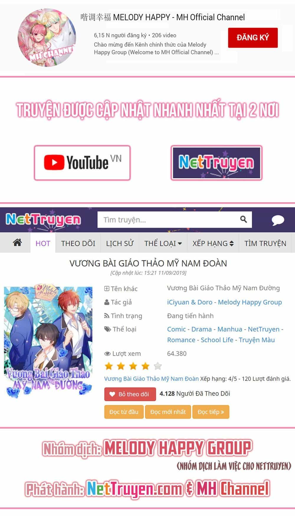 Vương Bài Giáo Thảo Mỹ Nam Đoàn - Chương 4 - ảnh 20