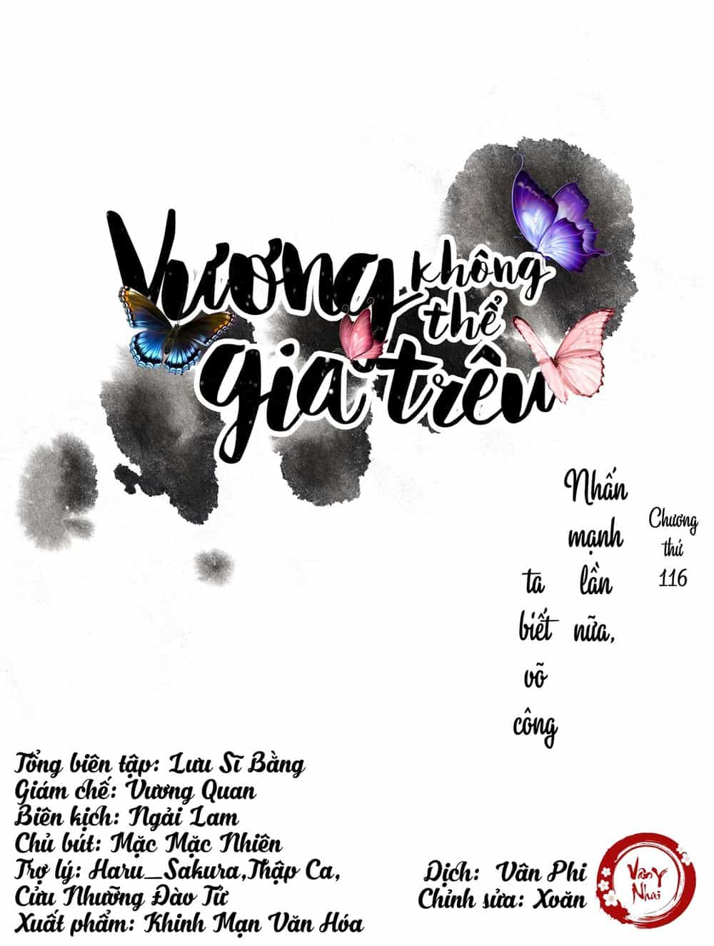 Vương Gia Không Thể Trêu - Chương 116 - ảnh 1