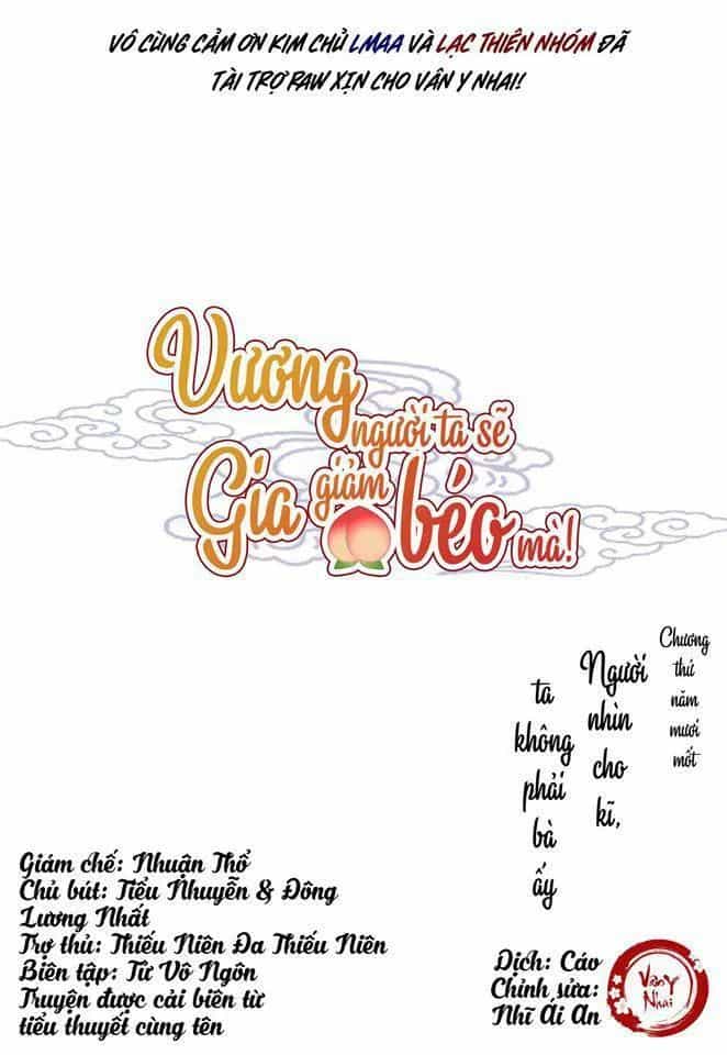 Vương Gia Người Ta Sẽ Giảm Béo Mà!!! - Chương 51 - ảnh 2