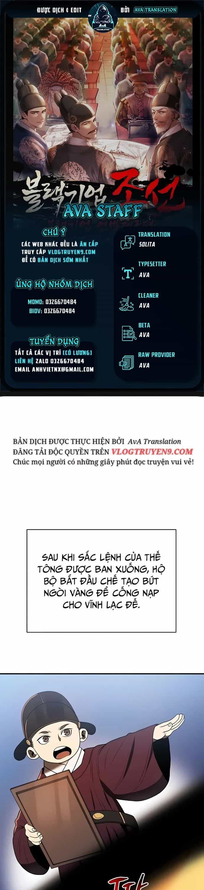Vương Triều Đen Tối: Joseon - Chương 10 - ảnh 1
