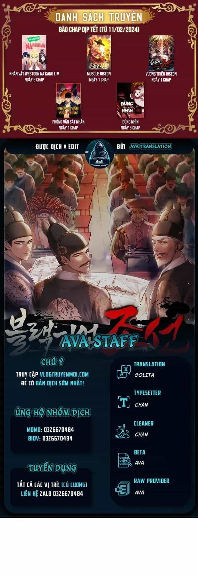 Vương Triều Đen Tối: Joseon - Chương 16 - ảnh 1