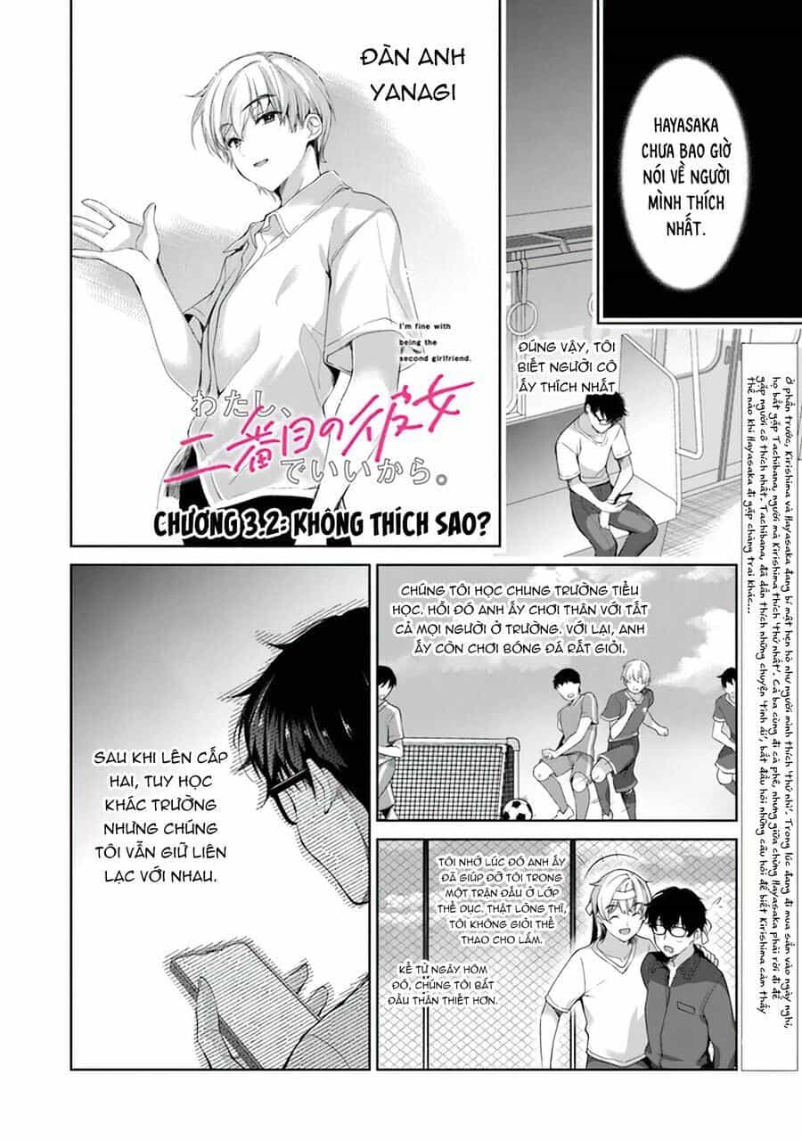 Watashi, 2-Banme No Kanojo De Ii Kara. - Chương 3.2 - ảnh 3