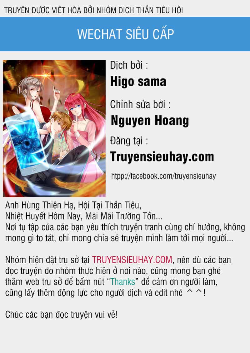 Wechat Siêu Cấp - Chương 105 - ảnh 1