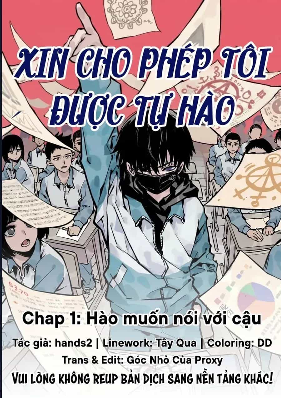 Xin Cho Phép Tôi Được Tự Hào - Chương 1 - ảnh 2