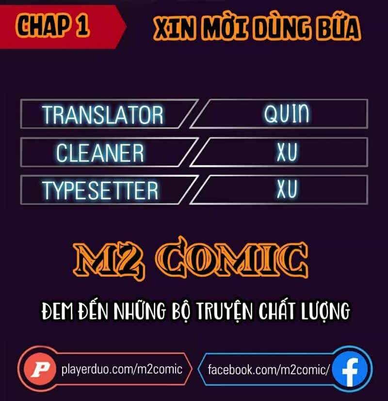 Xin Mời Dùng Bữa - Chương 1 - ảnh 2