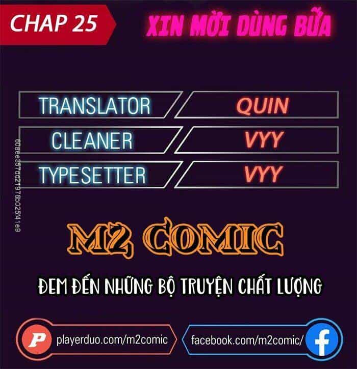Xin Mời Dùng Bữa - Chương 25 - ảnh 1
