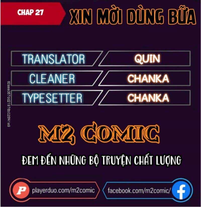 Xin Mời Dùng Bữa - Chương 27 - ảnh 1