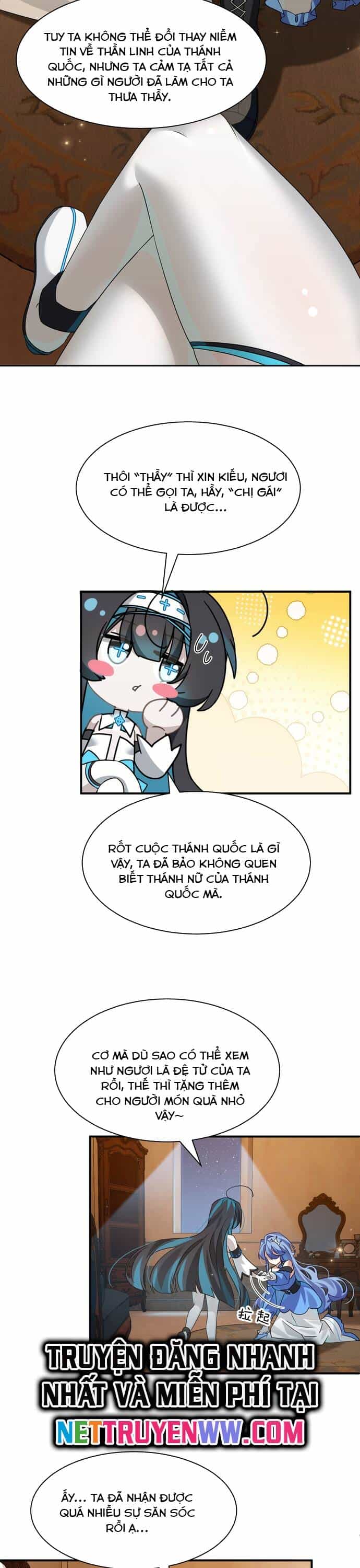 Xuyên Không Mãn Cấp Như Tôi Tại Sao Lại Là Quý Cô Mục Sư Chứ - Chương 6 - ảnh 13