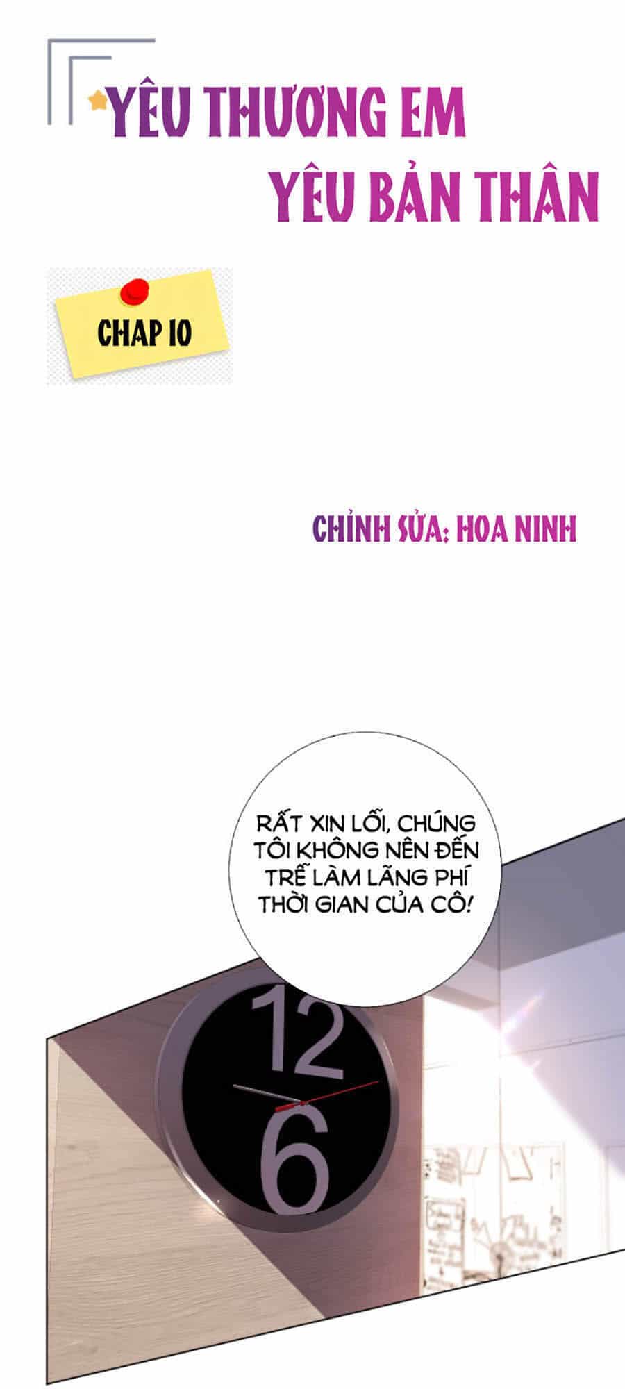 Yêu Thương Em, Yêu Bản Thân - Chương 10 - ảnh 1