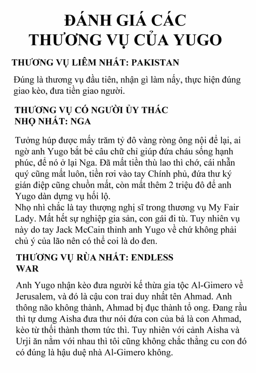 Yugo - Kẻ Thương Thuyết - Chương 110 - ảnh 48