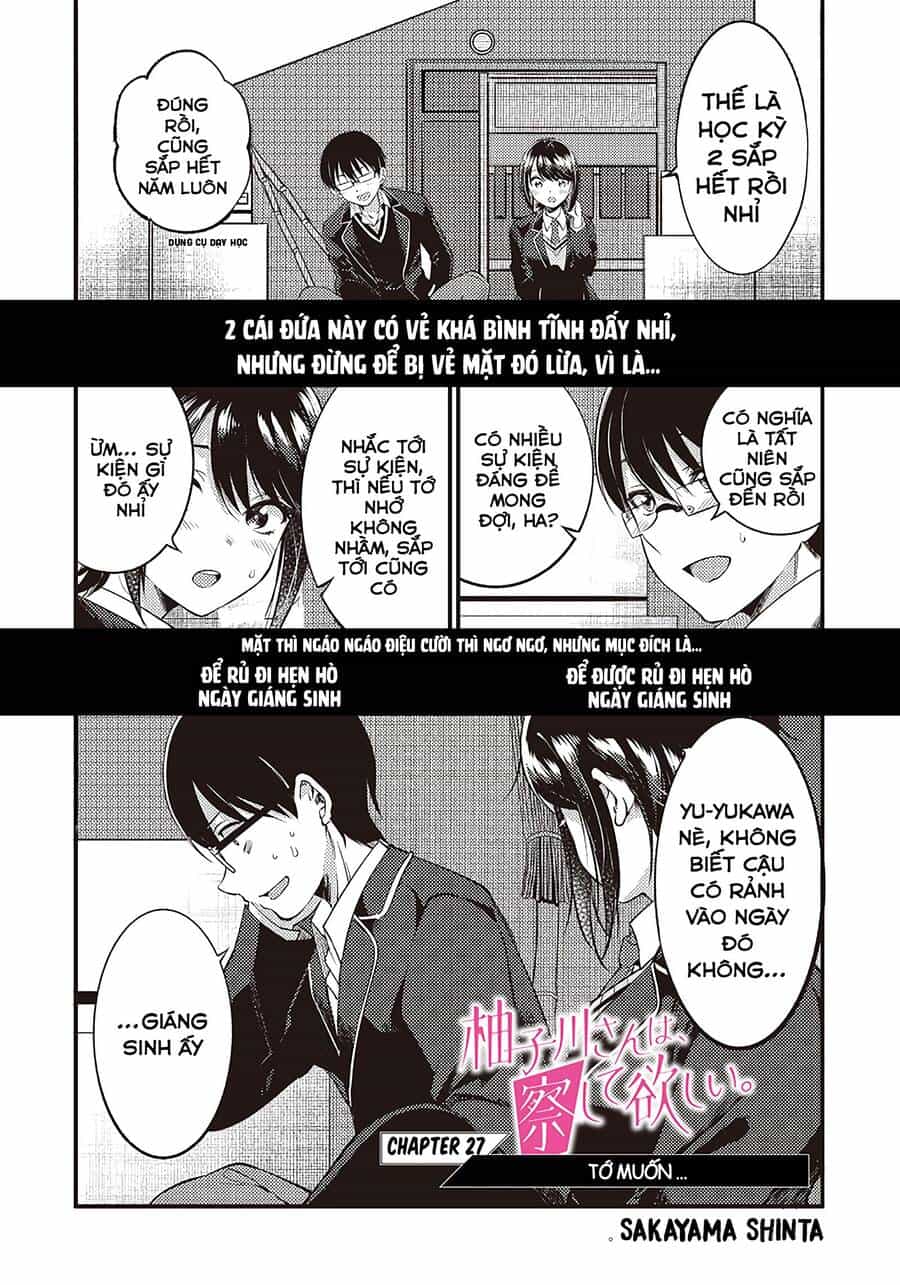 Yuzukawa-San Wa, Sasshite Hoshii - Chương 27 - ảnh 2