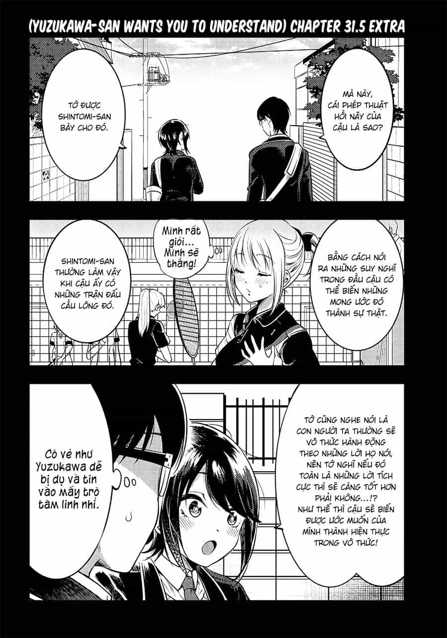 Yuzukawa-San Wa, Sasshite Hoshii - Chương 31.5 - ảnh 2