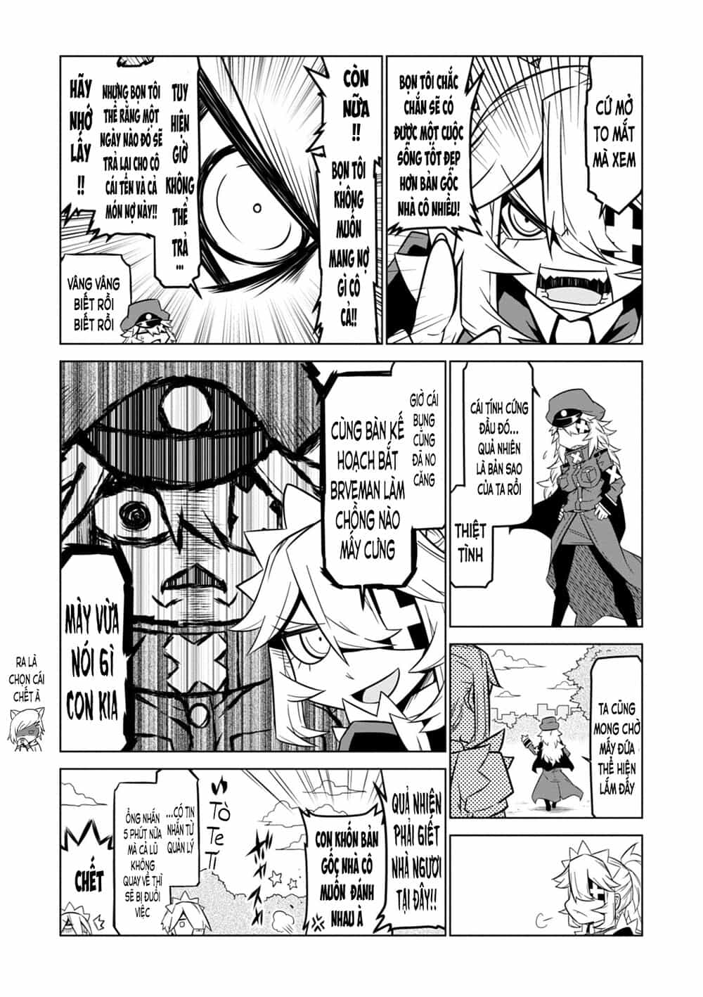 Zannen Jokanbu Black General-San - Chương 93.2 - ảnh 9