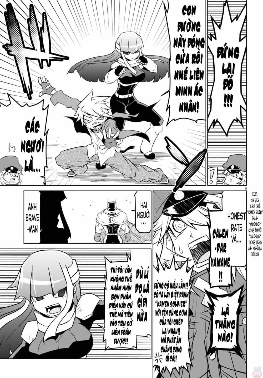 Zannen Jokanbu Black General-San - Chương 61 - ảnh 9